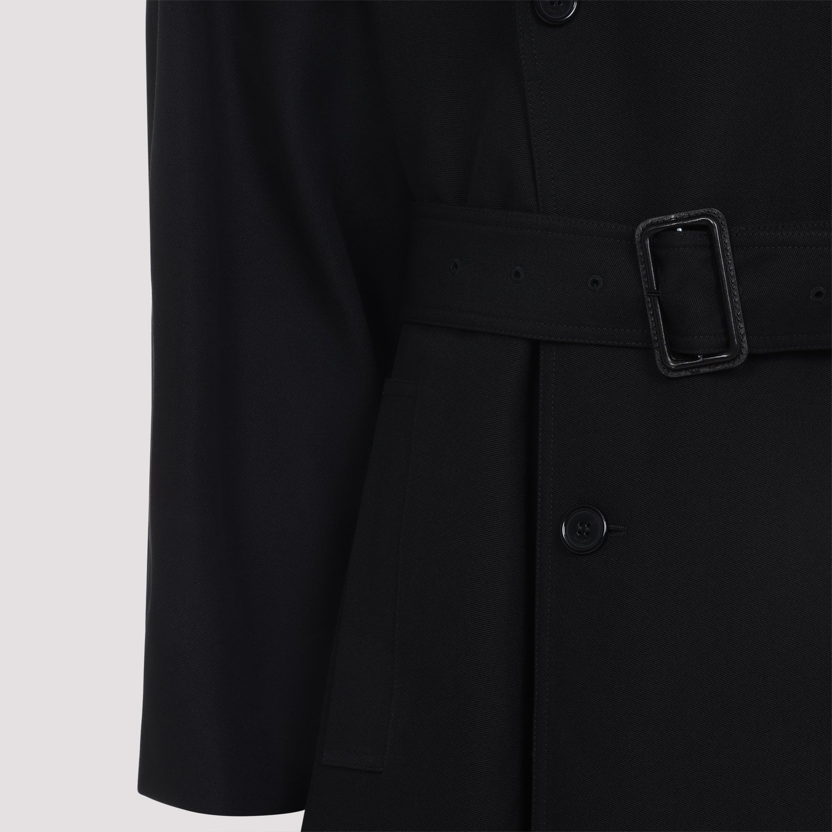 Saint Laurent Wool Coat Men - 3