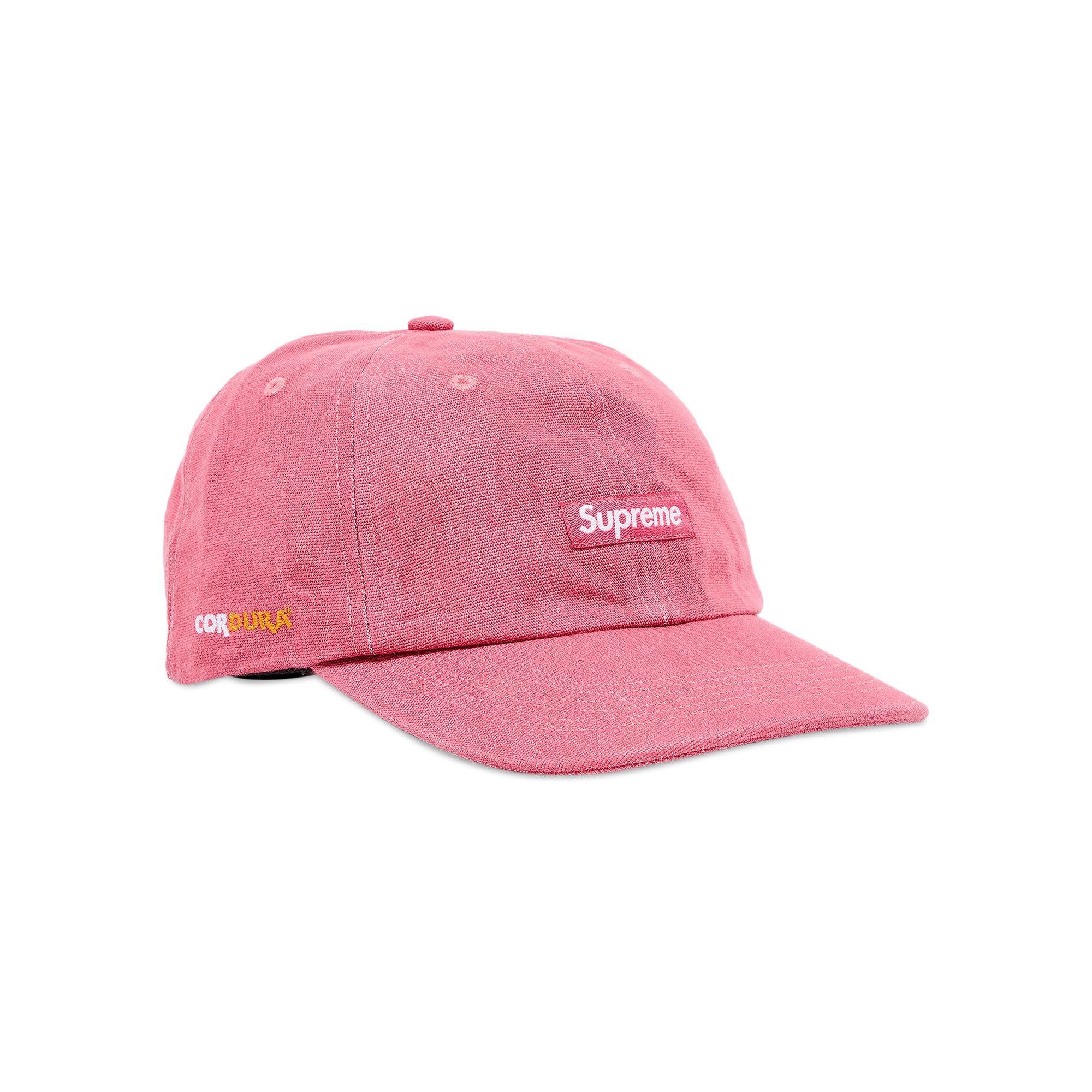 Supreme Cordura Denim Small Box 6-Panel 'Pink' - 2