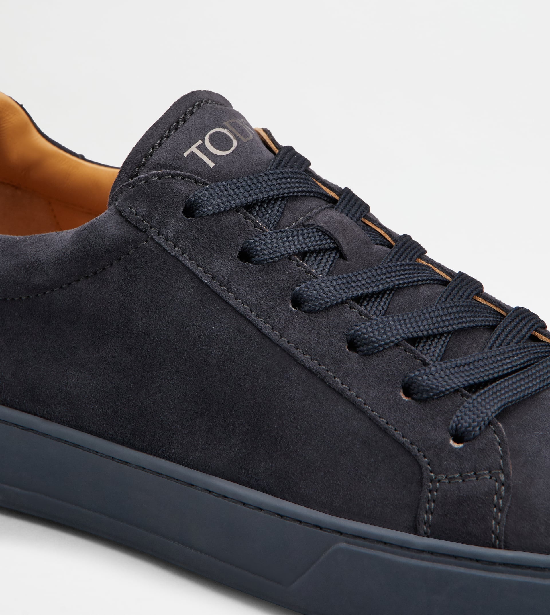 SNEAKERS IN SUEDE - BLUE - 5