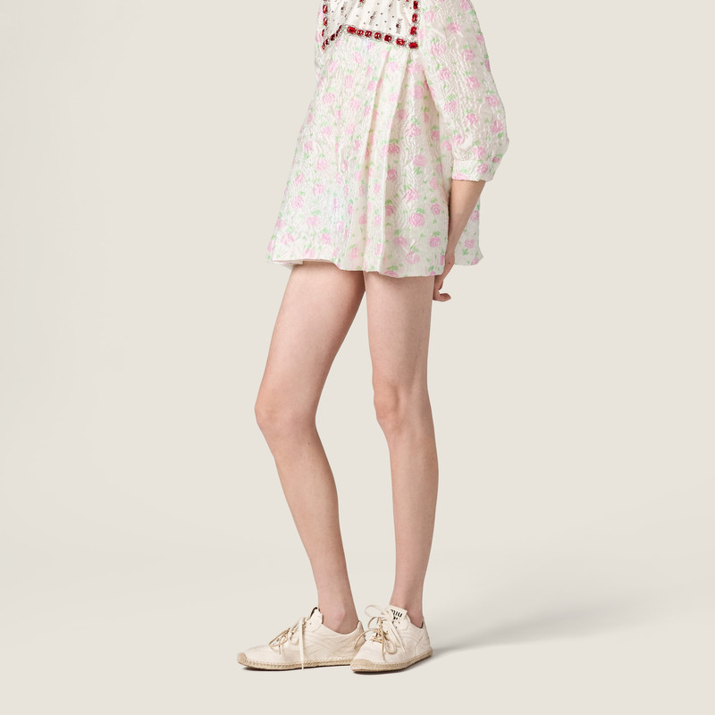 Miu Miu Gymnasium canvas sneakers outlook