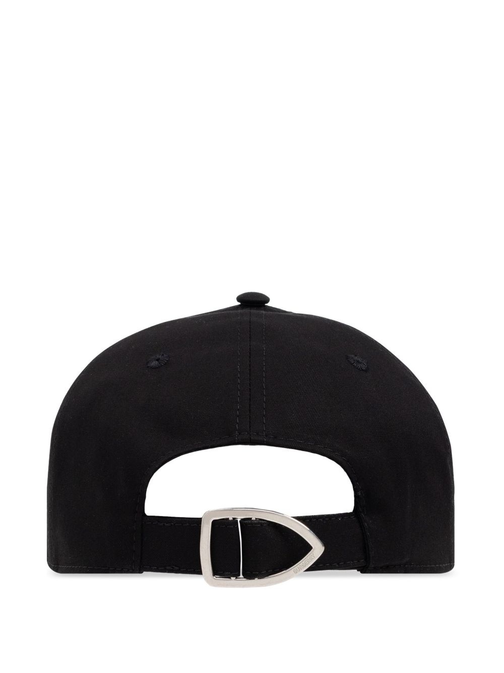 logo-embroidered cotton cap - 2