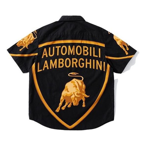 Supreme x Automobili Lamborghini S/S Shirt 'Black Yellow' SUP-SS20-522 - 2