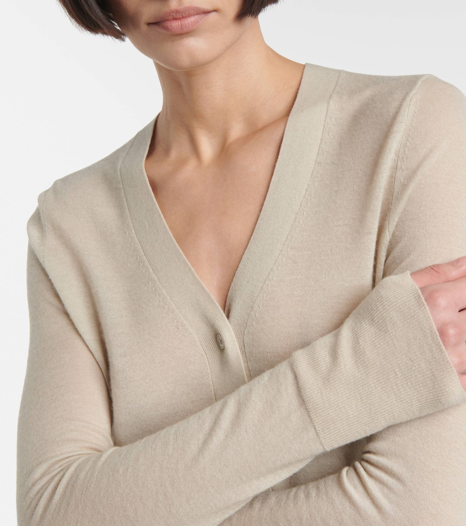 Cashair cashmere cardigan - 4