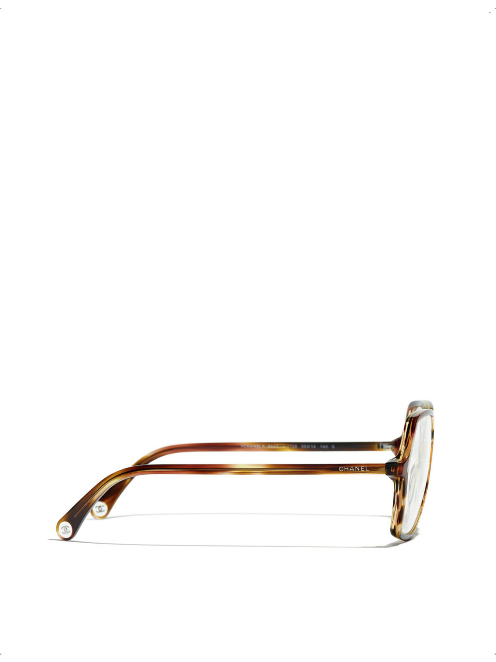 CH3447 square-frame tortoiseshell acetate optical glasses - 4