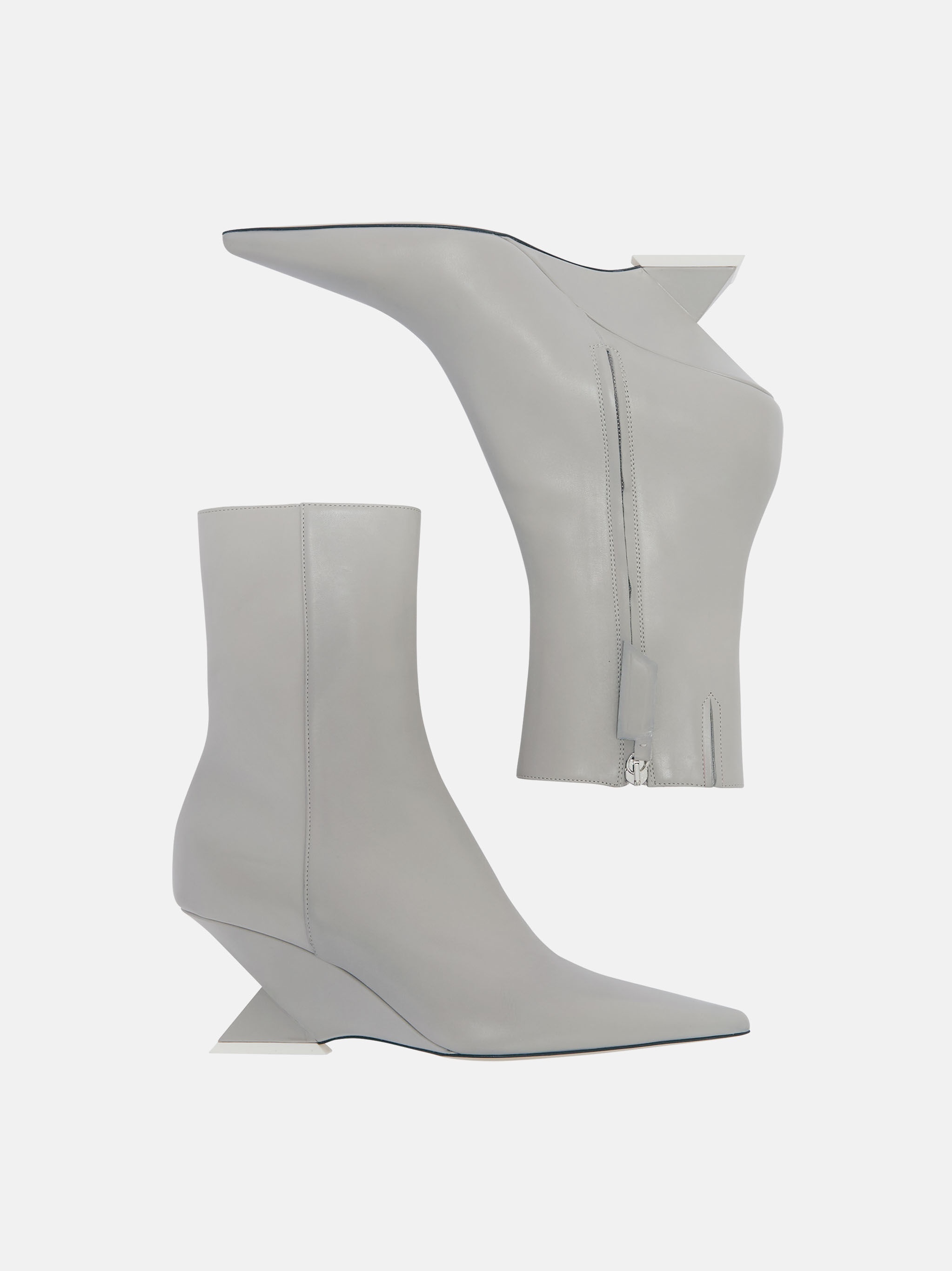 ''CHEOPE'' ANKLE BOOT GREY - 4
