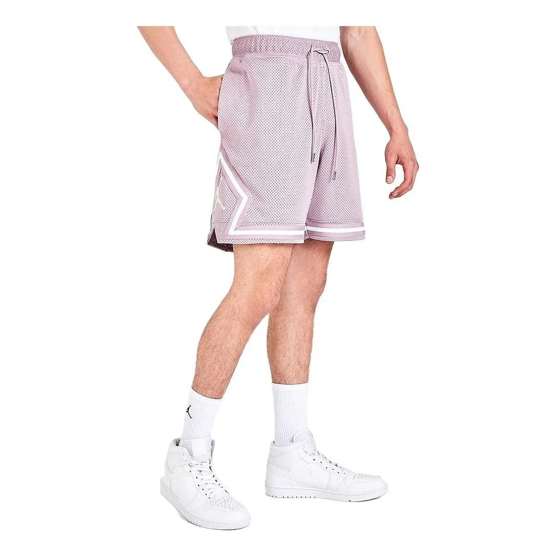 Air Jordan Diamond Mesh Shorts 'Plum Fog' DM1367-501 - 1