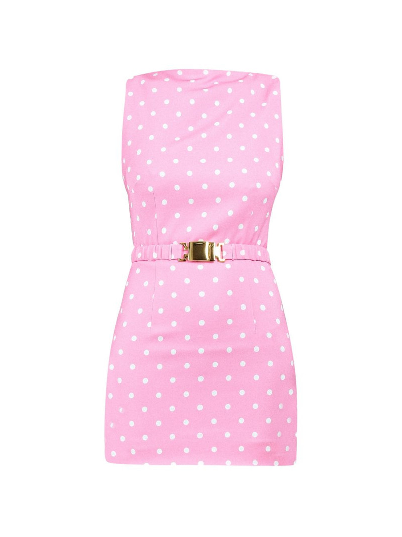 polka-dots mini dress 1