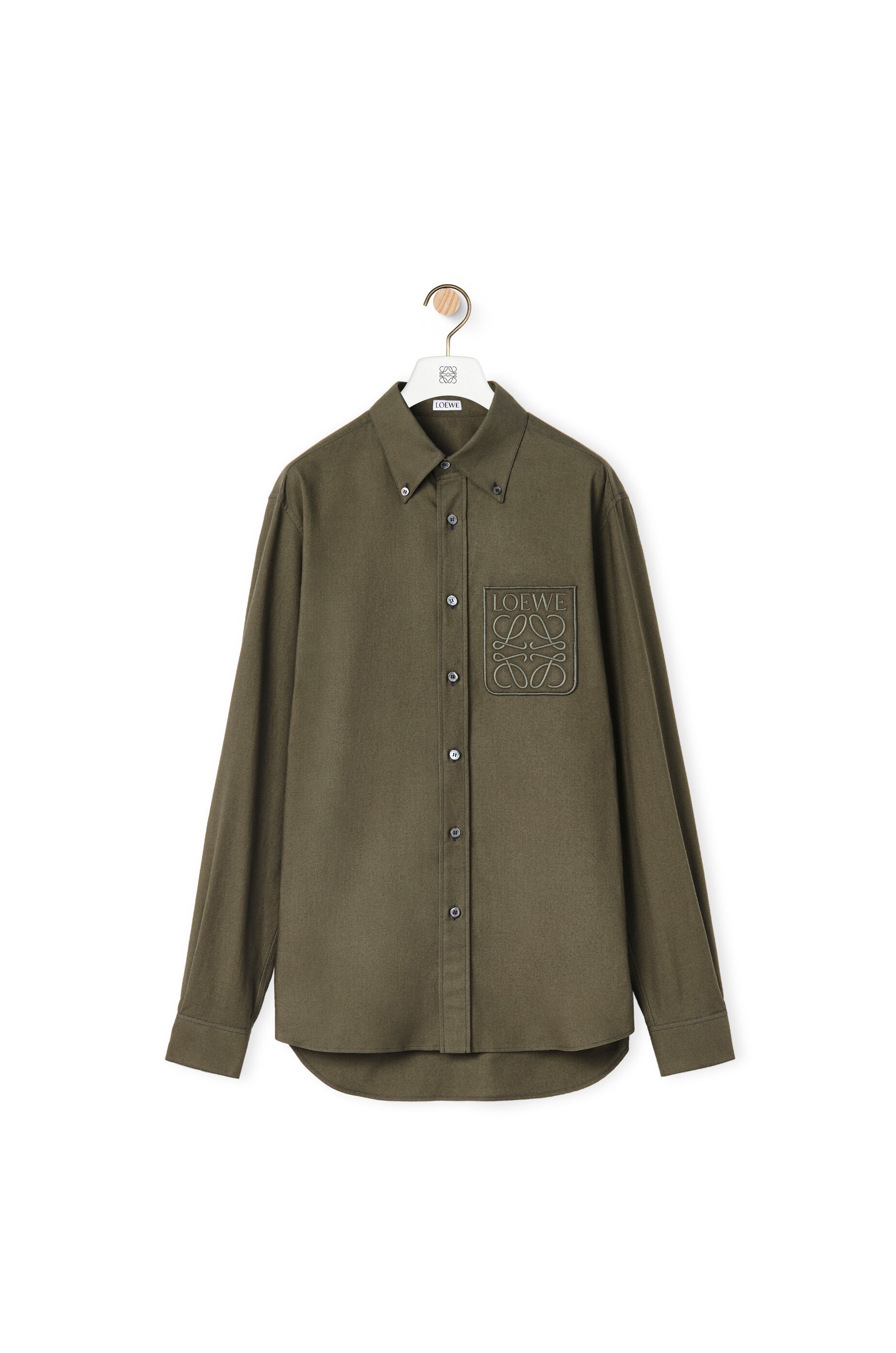 Anagram pocket shirt in cotton - 1