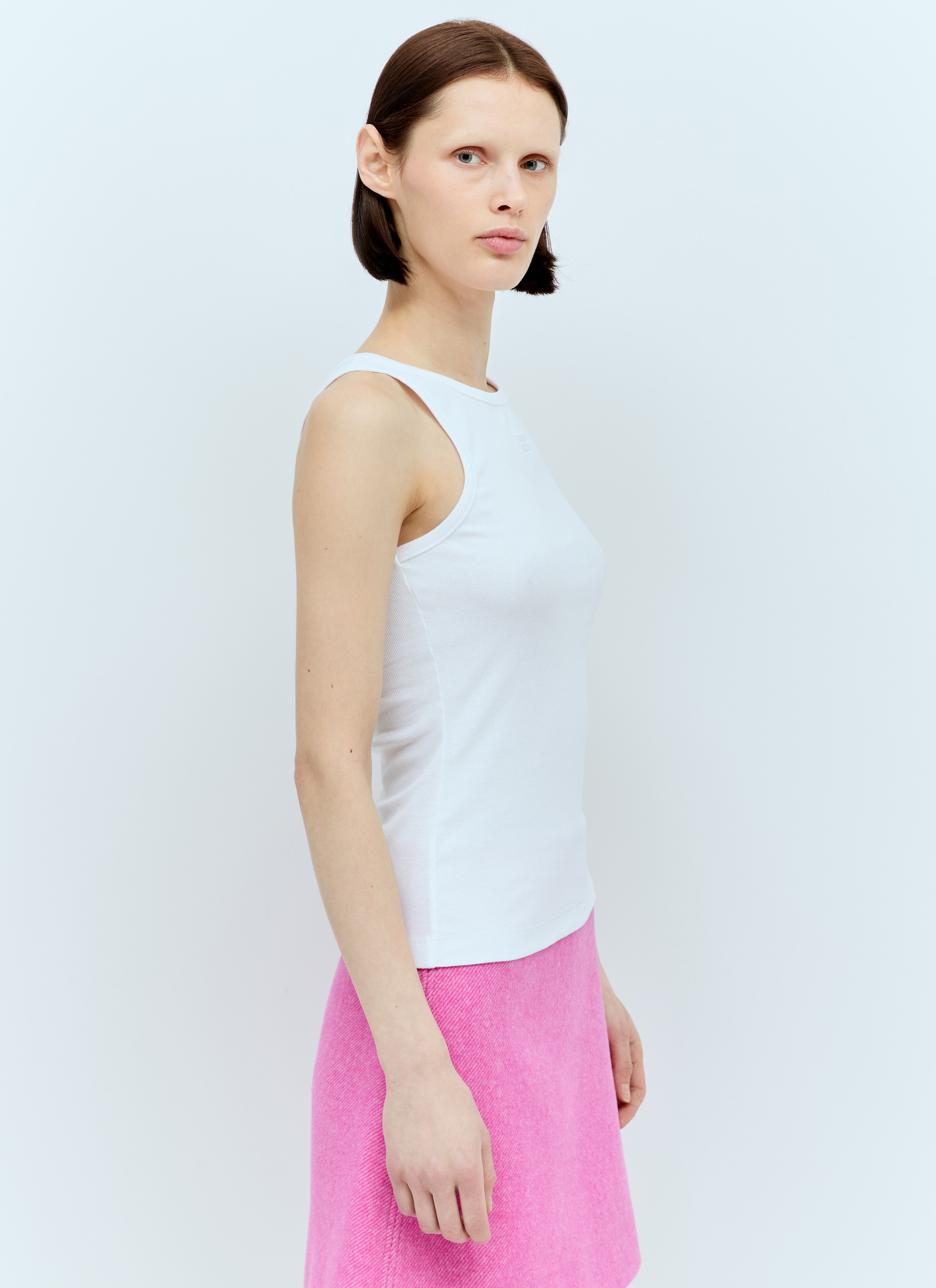 Soft Cotton Rib Tank Top - 3