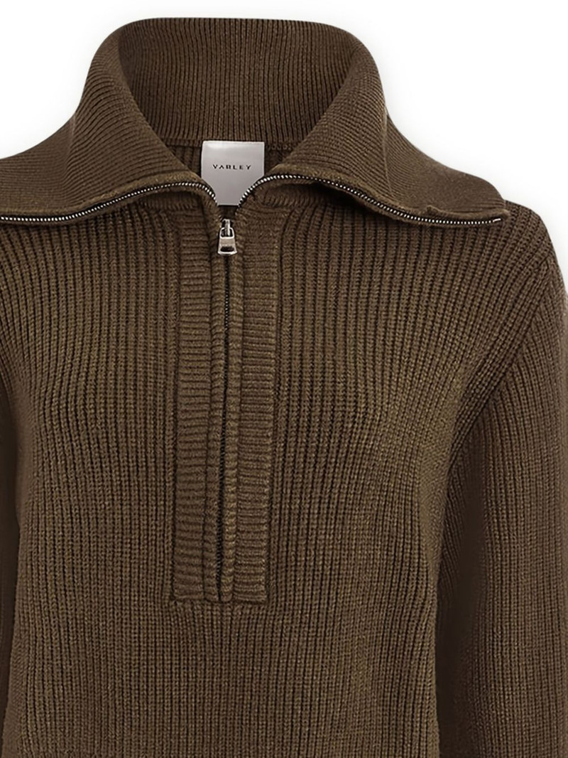 VARLEY Maura zip-fastening sweater outlook