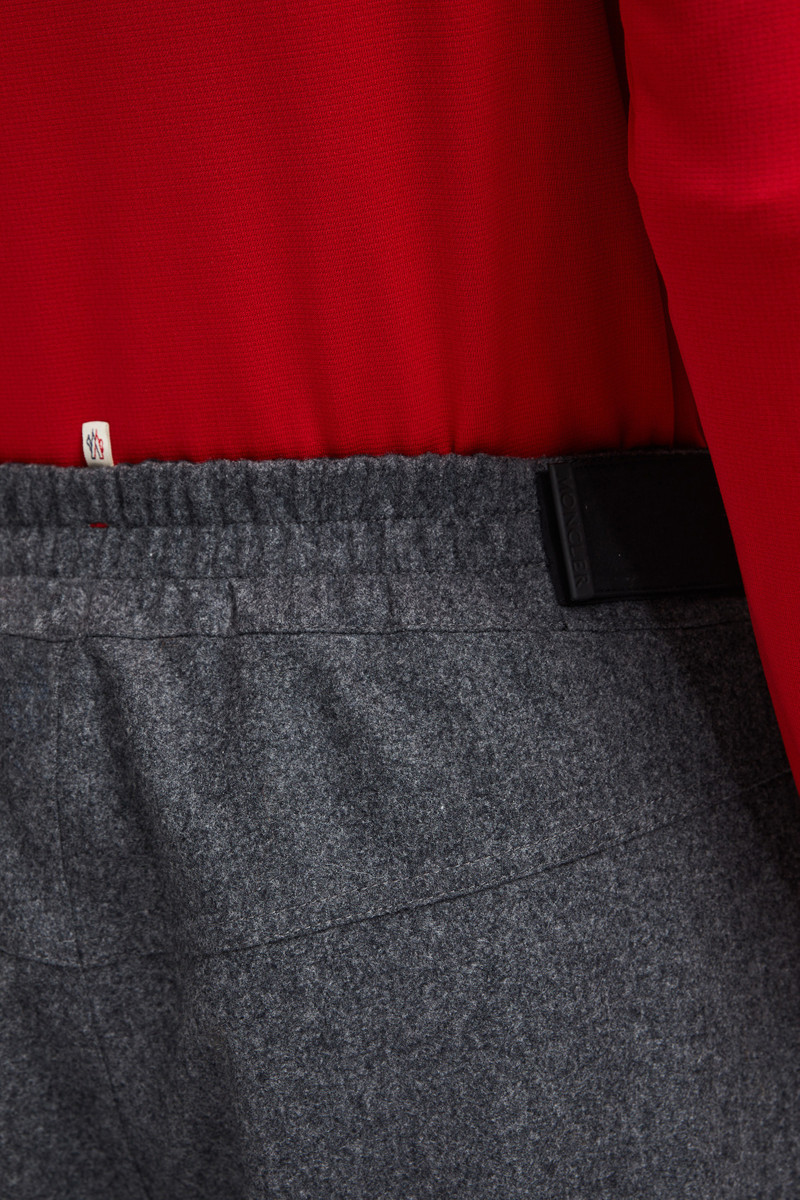 Padded Technical Wool Ski Pants 7