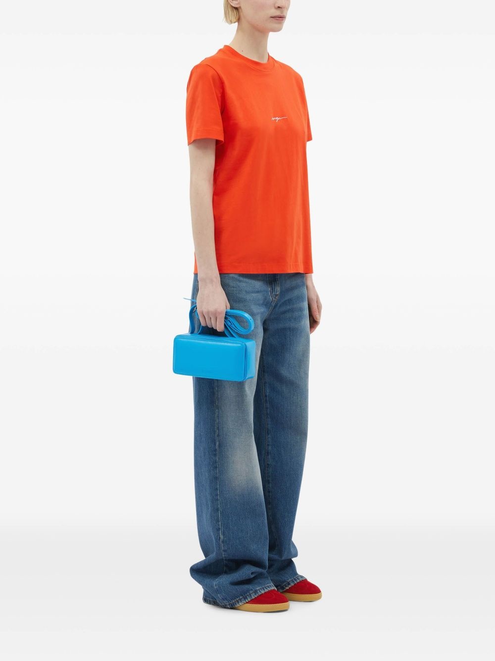 logo-print cotton t-shirt - 2
