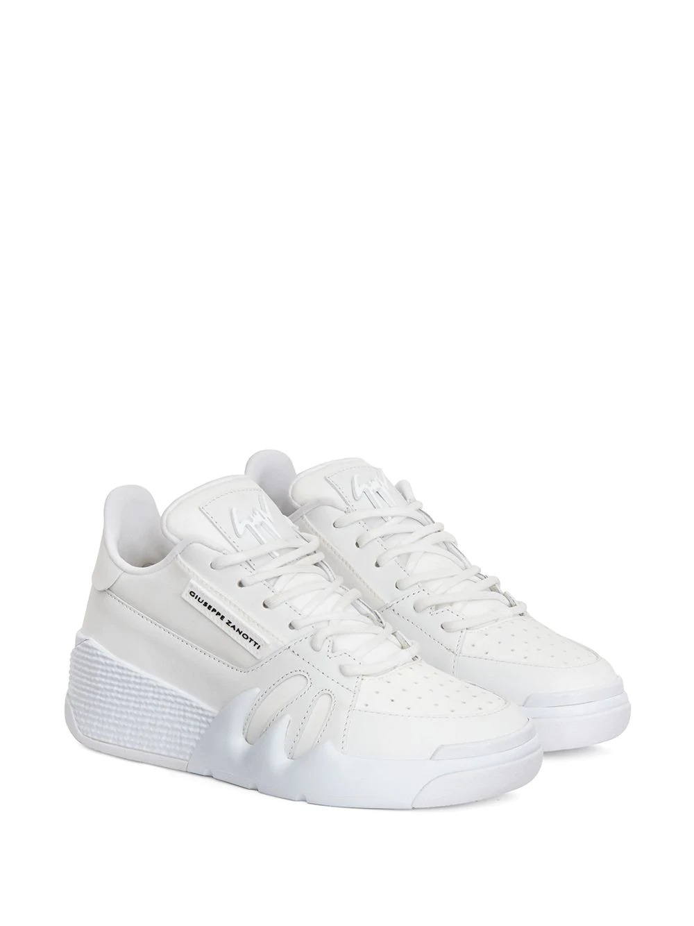 low-top chunky sole trainers - 2