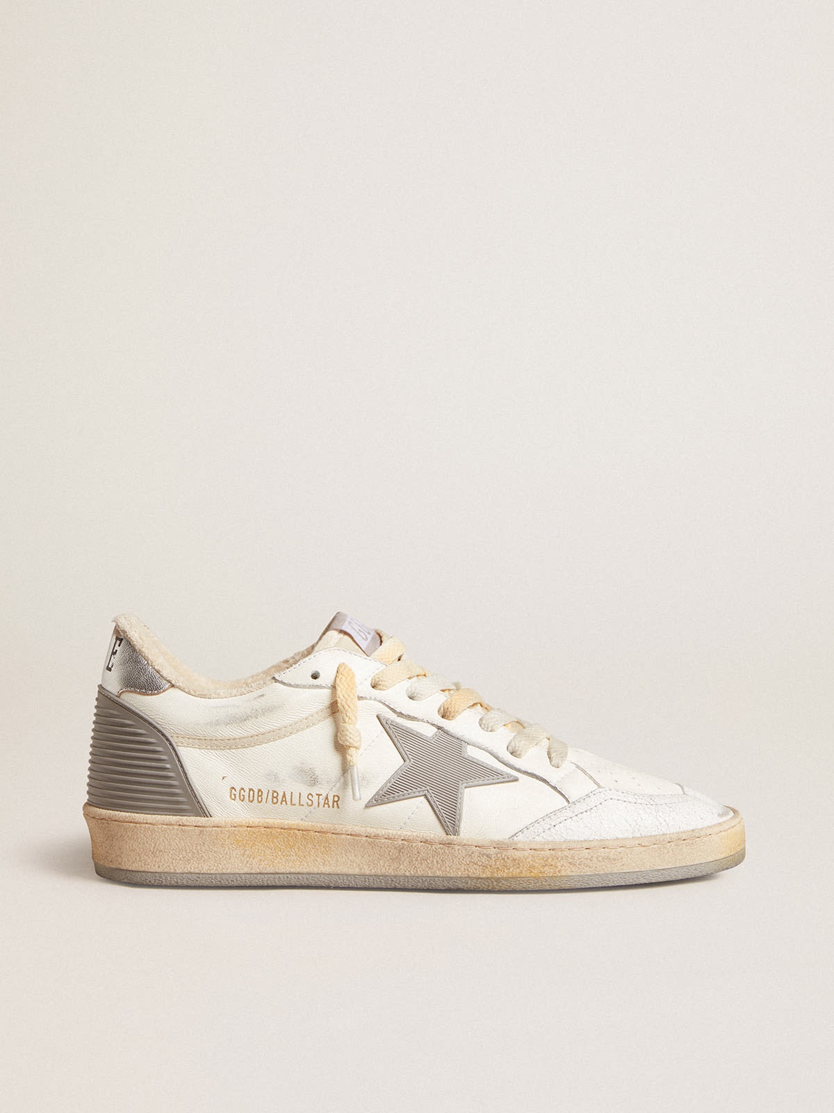 Ball Star in nappa with rubber star and silver leather heel tab - 1