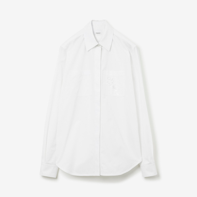 Broderie Anglaise EKD Cotton Oversized Shirt 1