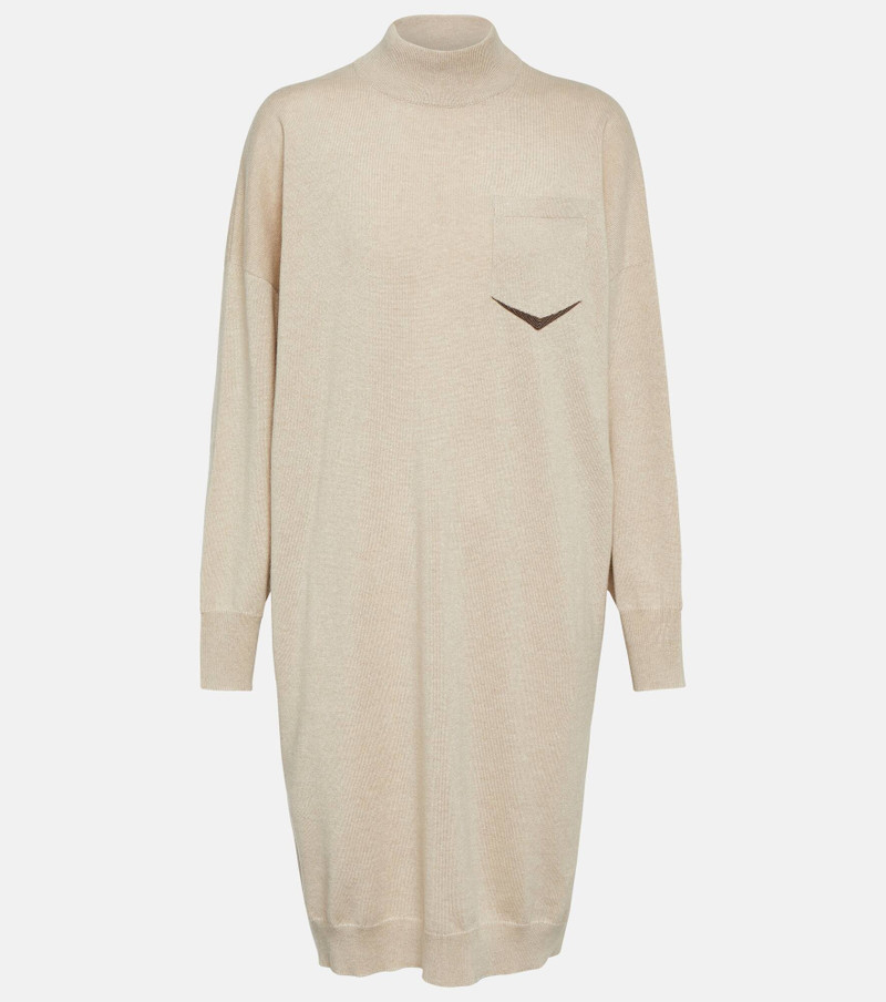 Cashmere sweater dress 1