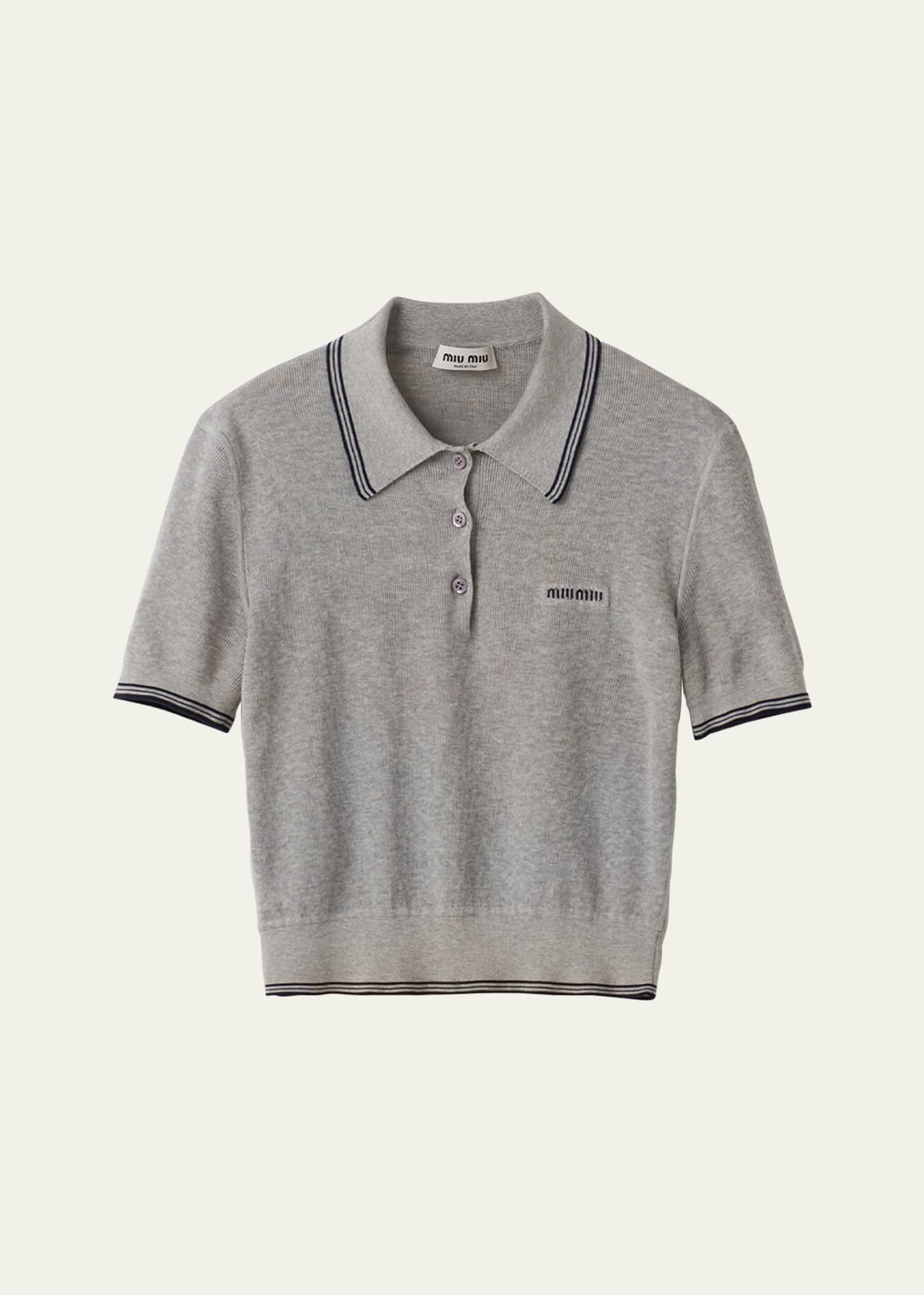 Cropped Polo Top - 1