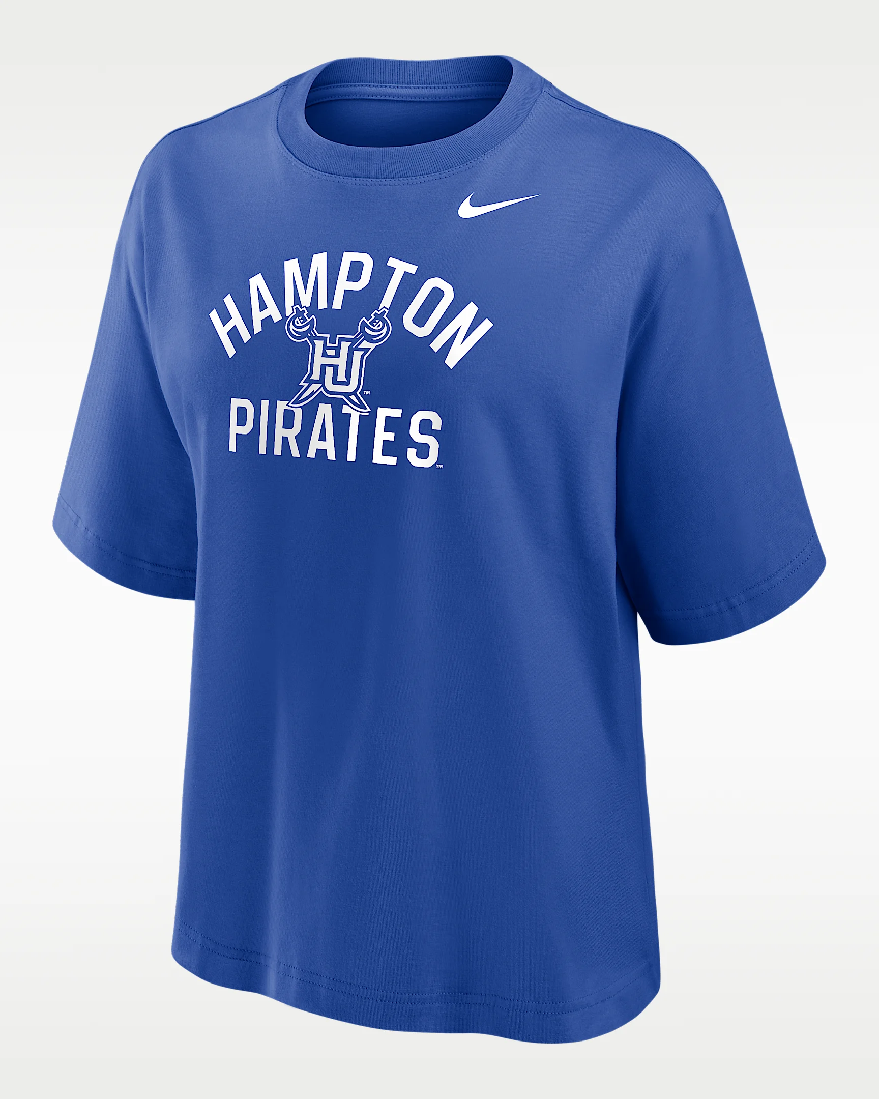 Nike College (Hampton University) Women's Boxy T-Shirt - 1