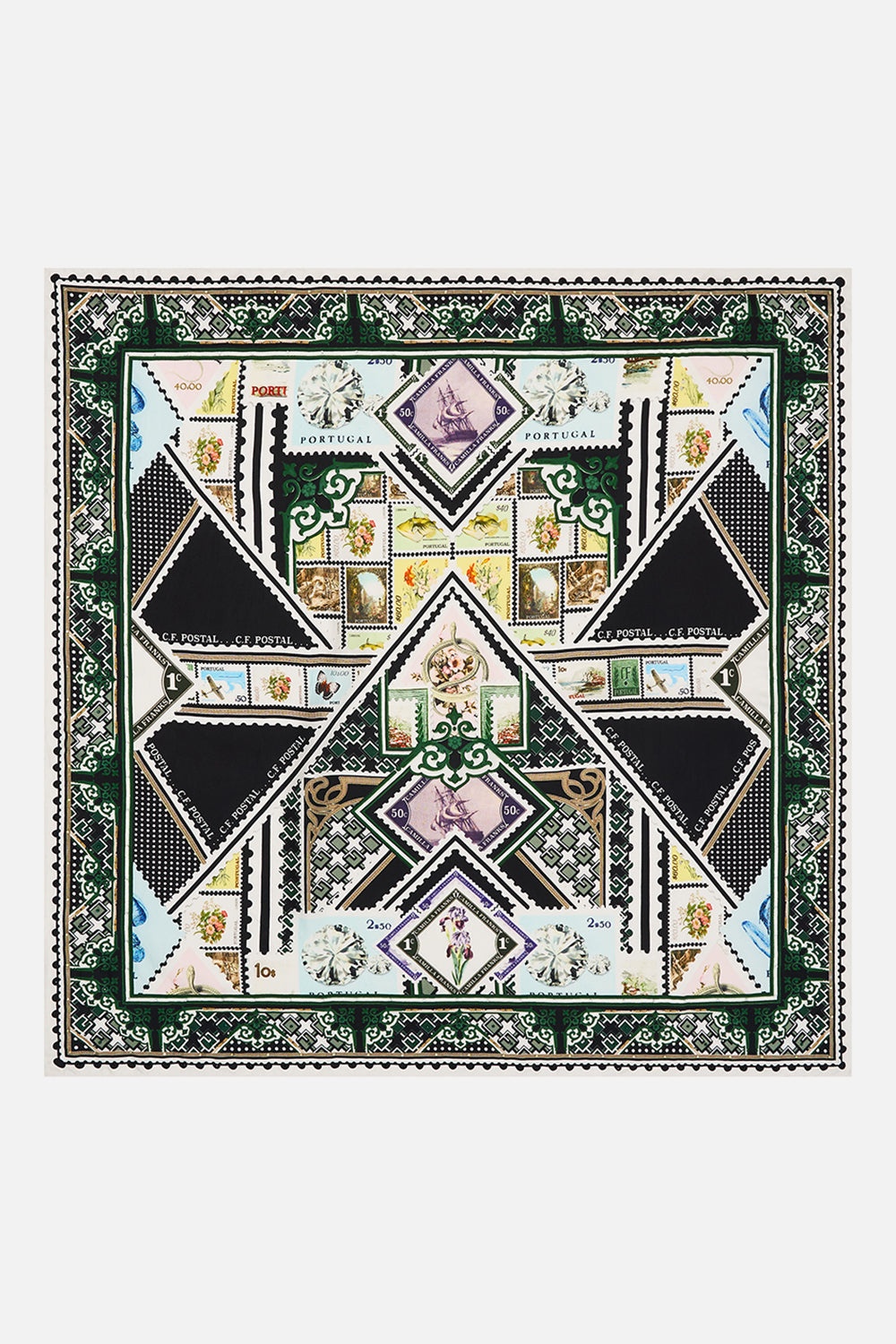 LARGE SQUARE SCARF - 2