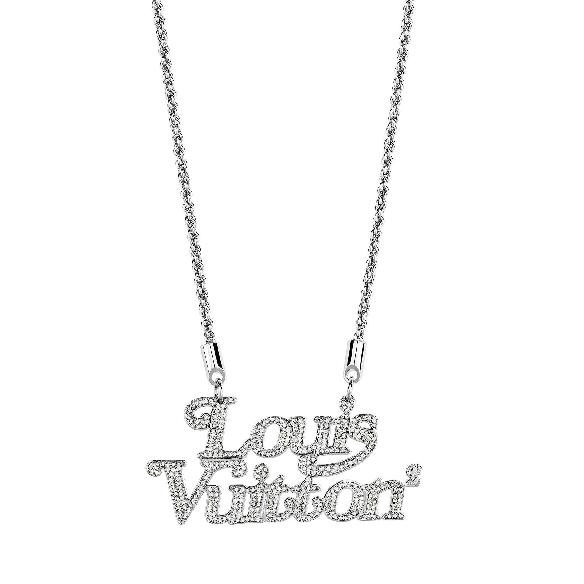 Squared LV Necklace - 1