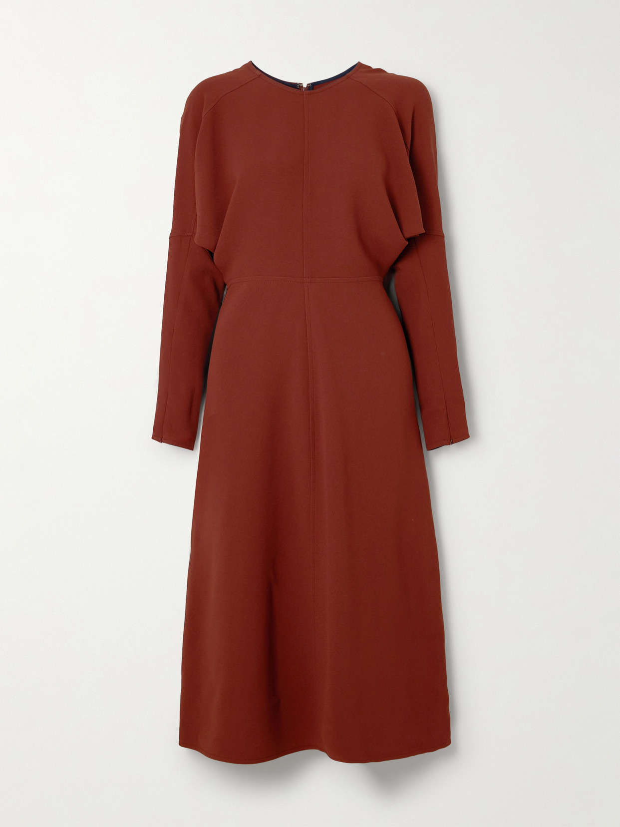 Dolman Crepe Midi Dress - 1