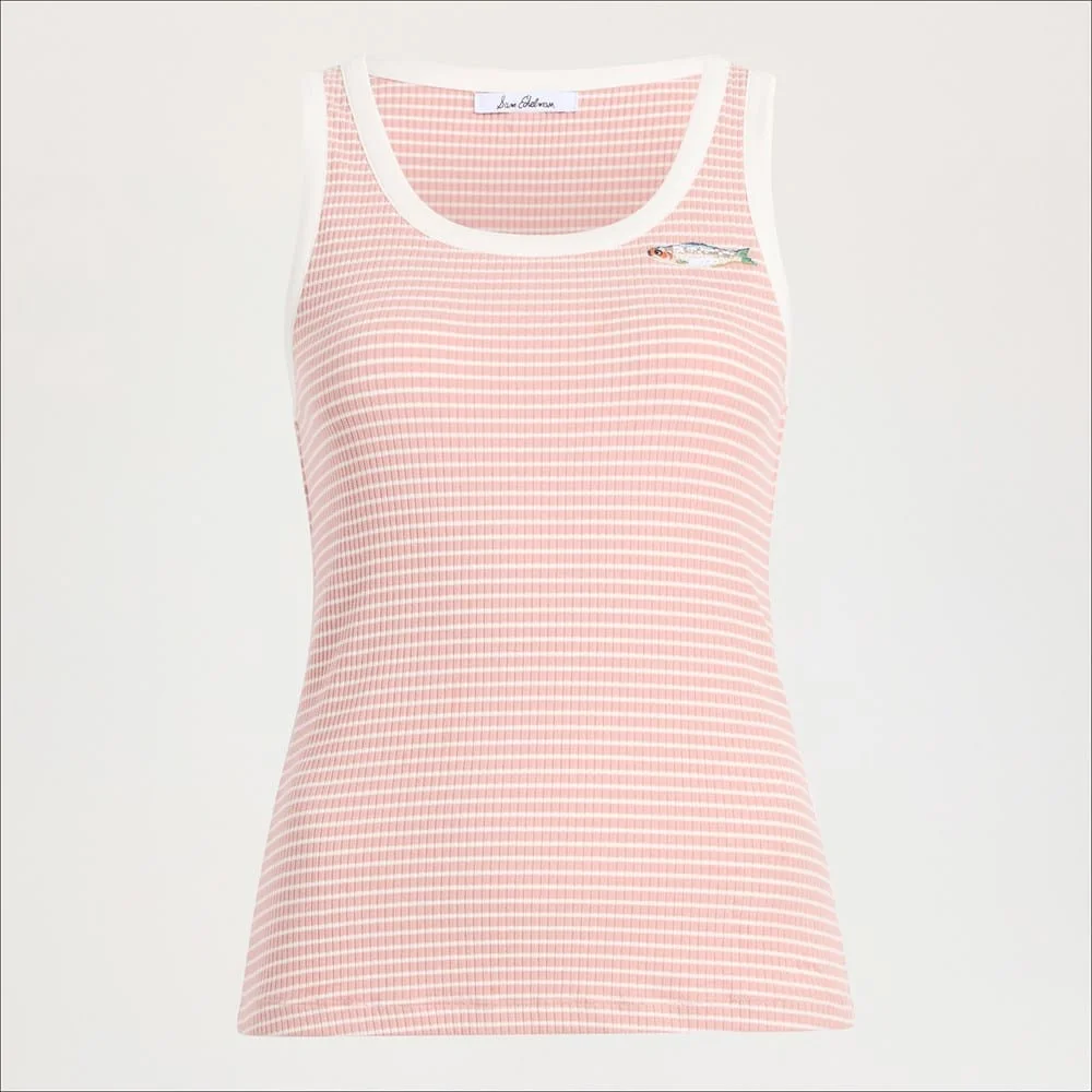 Sleeveless Knit Tank - 1
