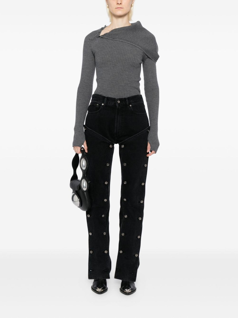 Jean Paul Gaultier halterneck knit top outlook