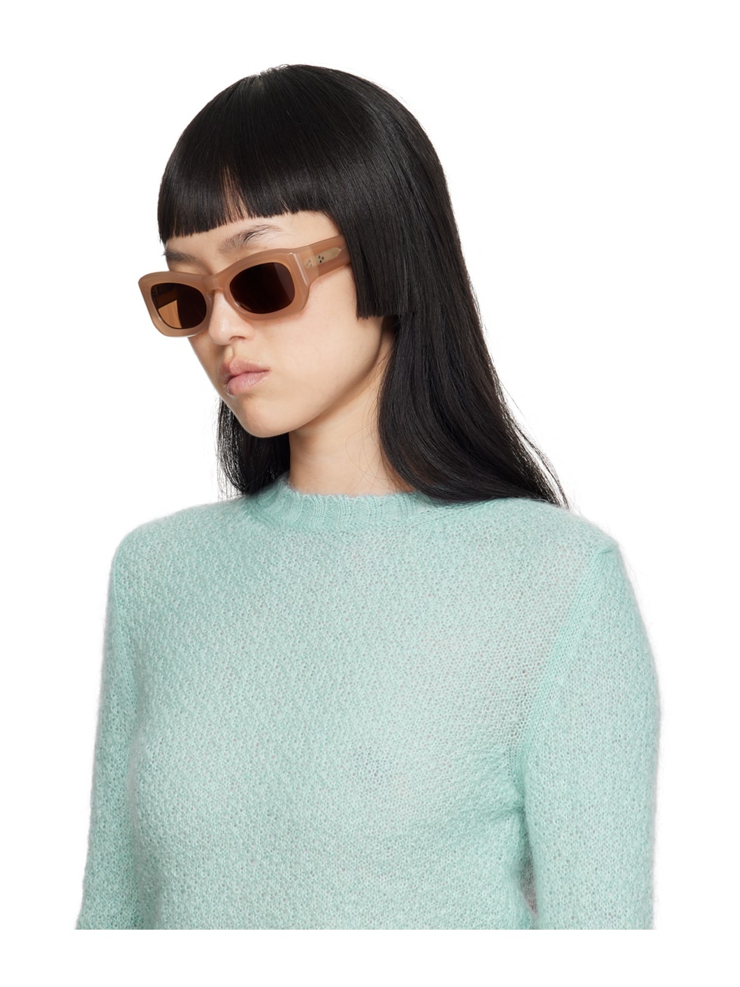 Beige Michael Bargo Edition Temo Sunglasses - 4