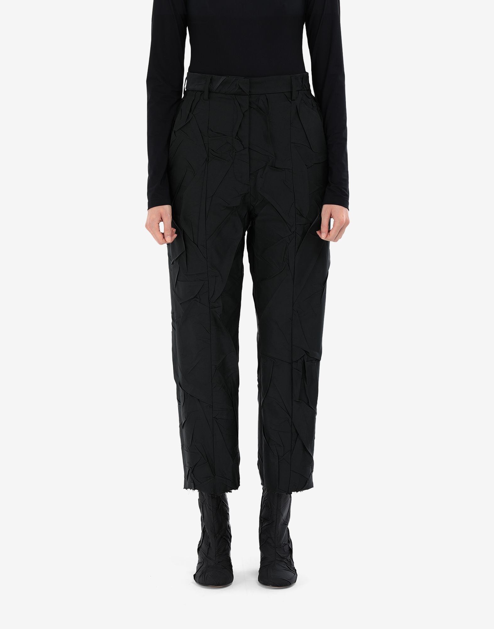 Crushed tailored trousers - 5