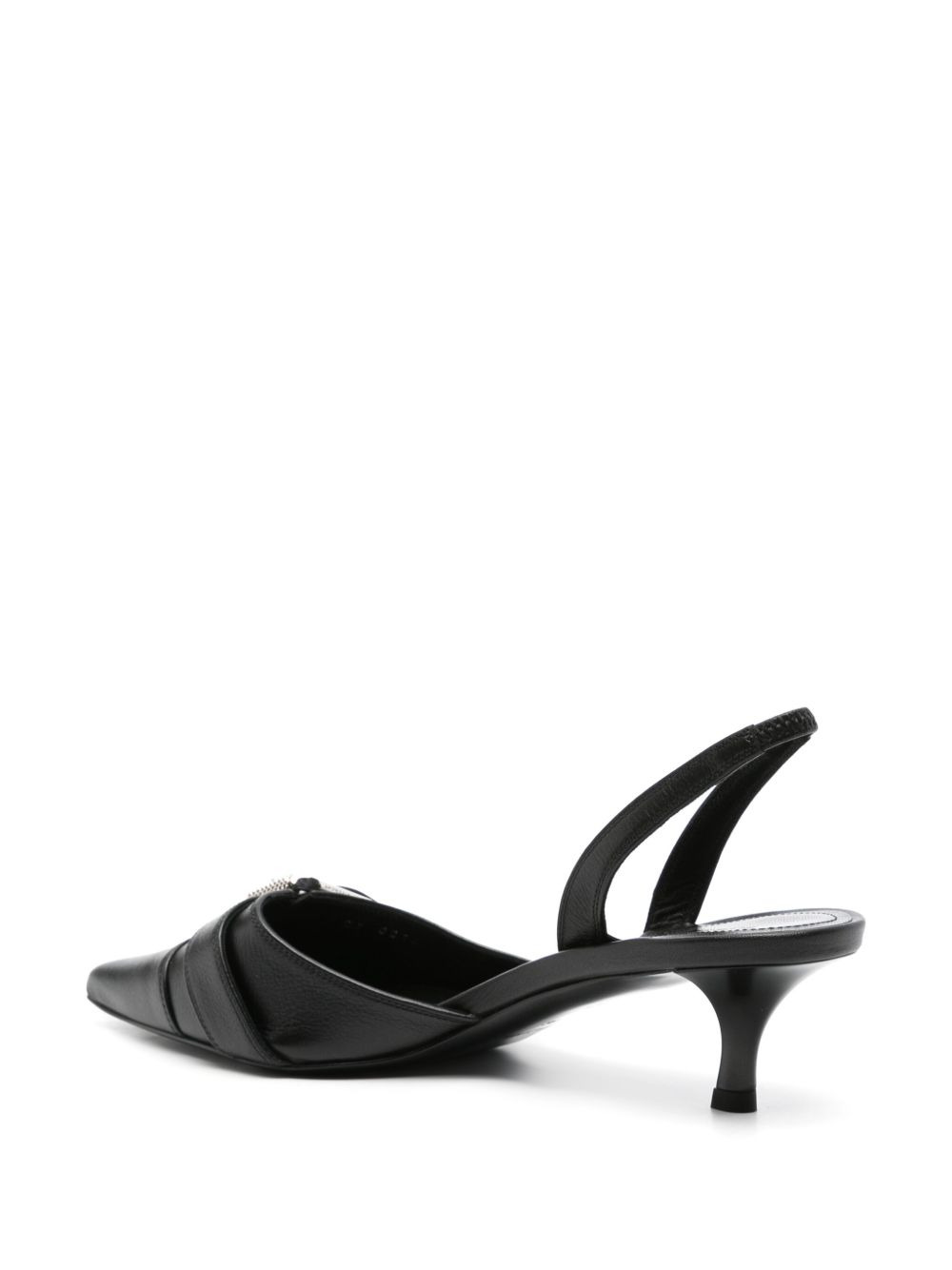 Voyou 45mm leather pumps - 3