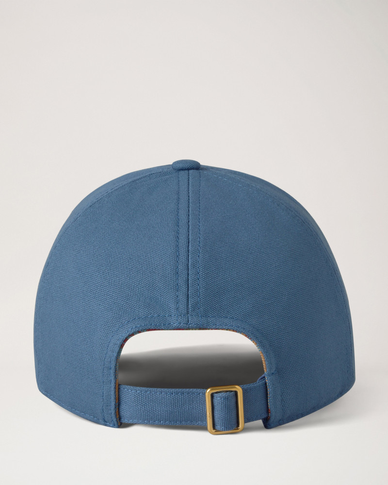 Check Lined Baseball Cap
Denim Cotton 5
