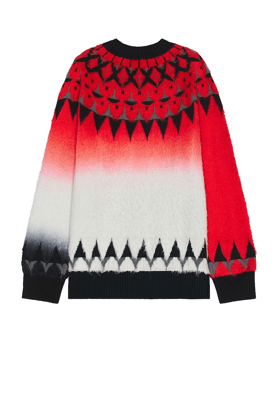 Jacquard Knit Pullover - 2