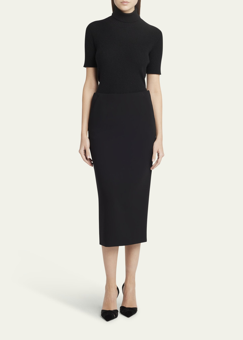 GIORGIO ARMANI Stretch-Wool Pencil Skirt outlook