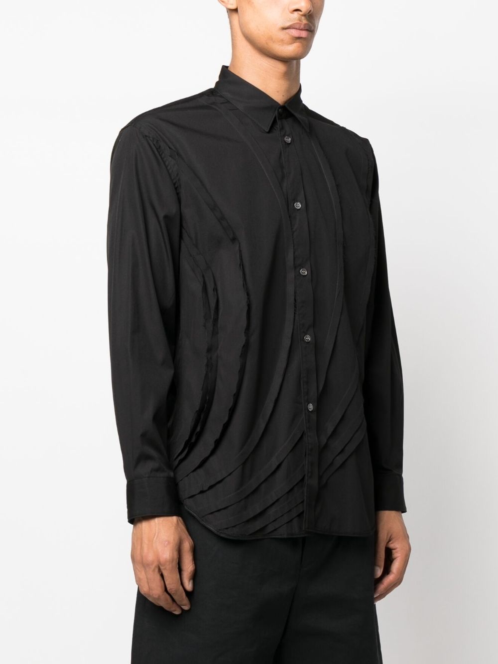 button-up cotton shirt - 3