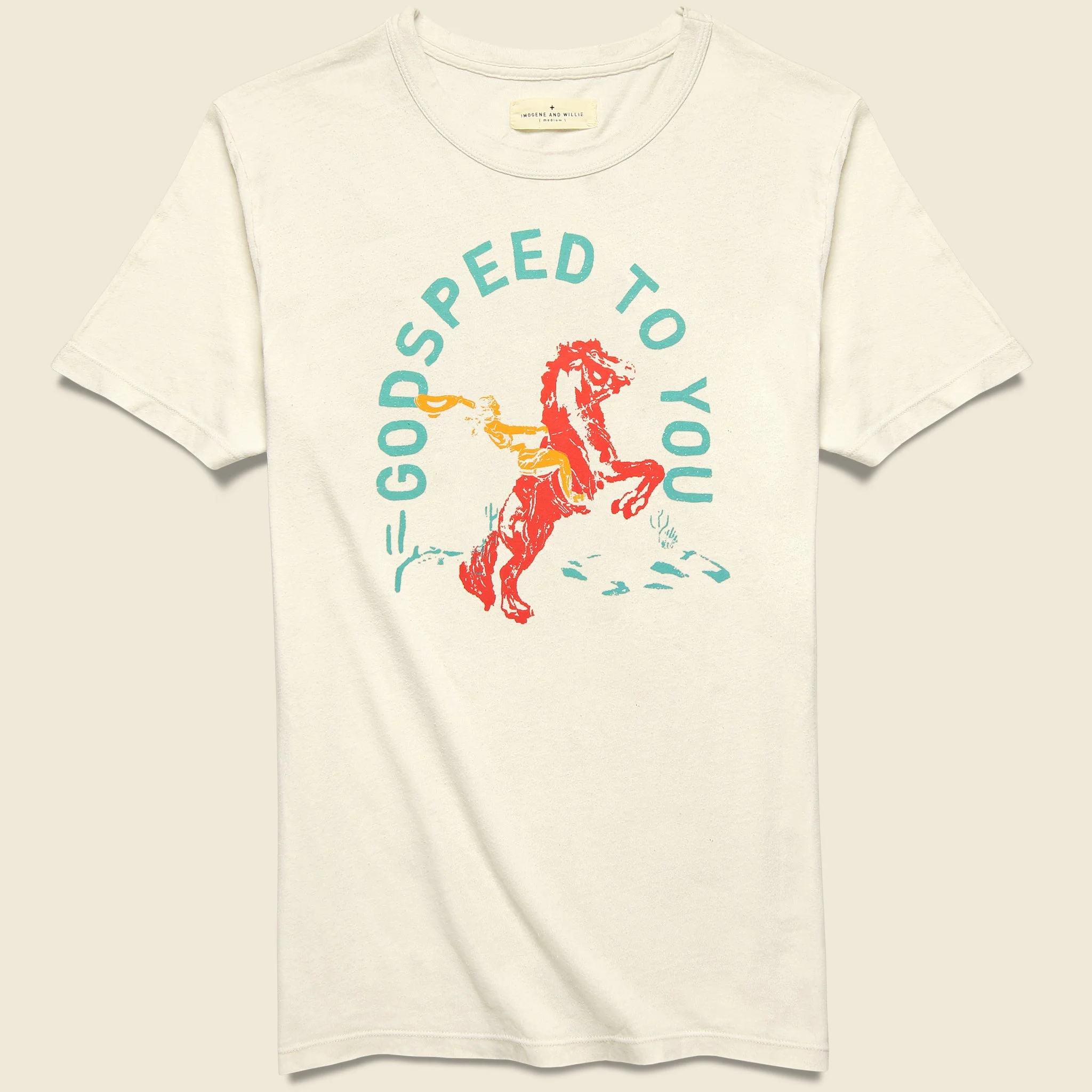 Godspeed Tee - Vintage White - 1