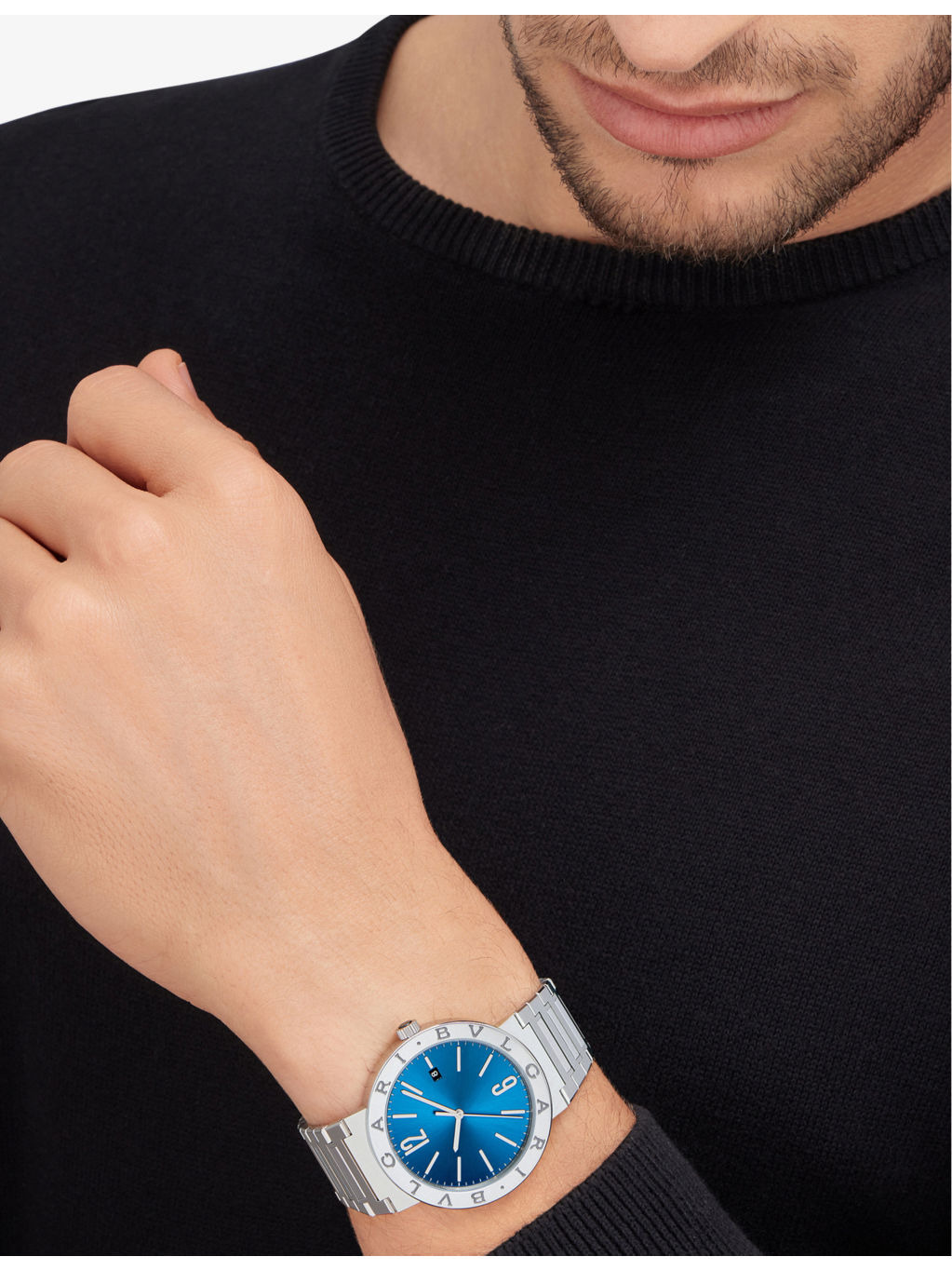 Bvlgari Bvlgari stainless-steel quartz watch - 5