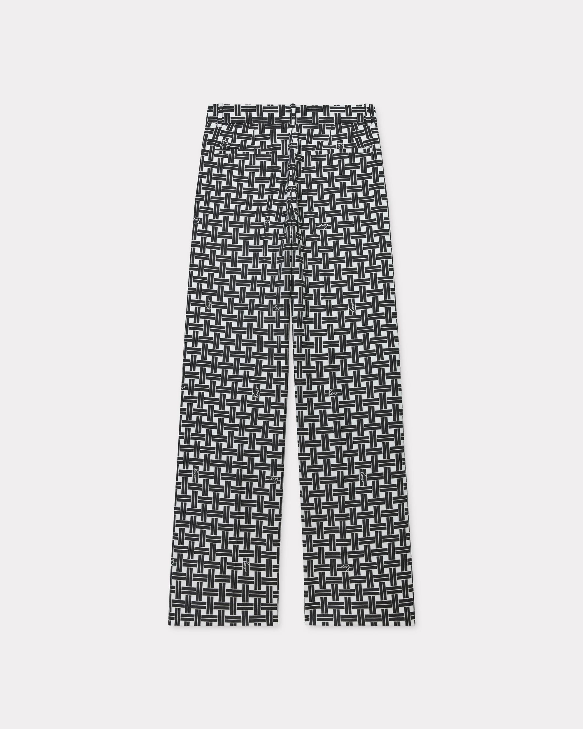 'KENZO Weave' wide pants - 2