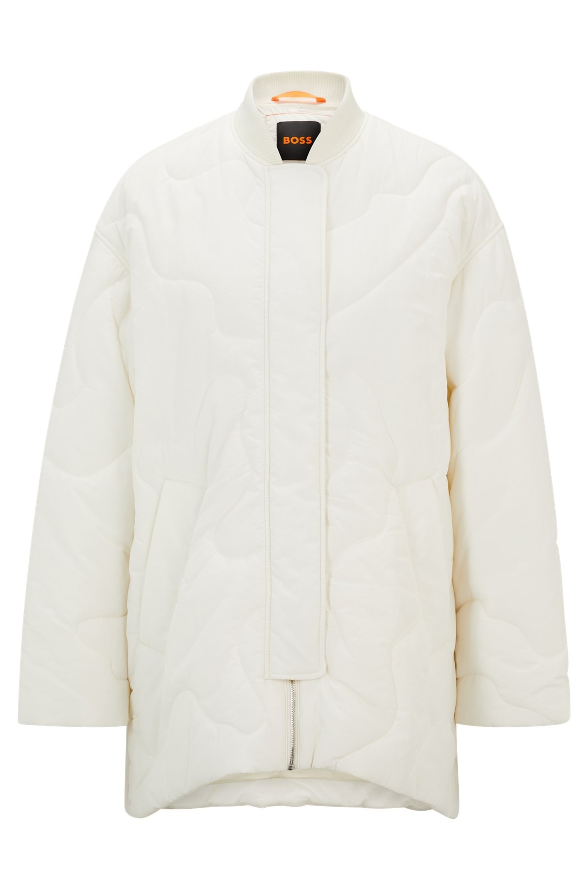 QUILTED JACKET WITH WATER-REPELLENT FINISH - 1