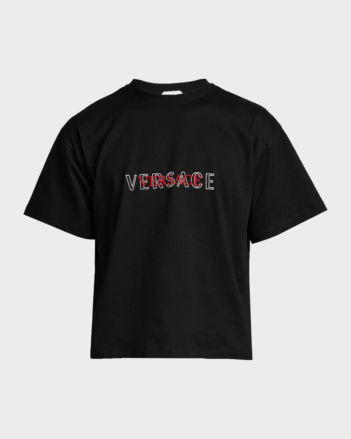 Logo-Embroidered Cotton T-Shirt - 1