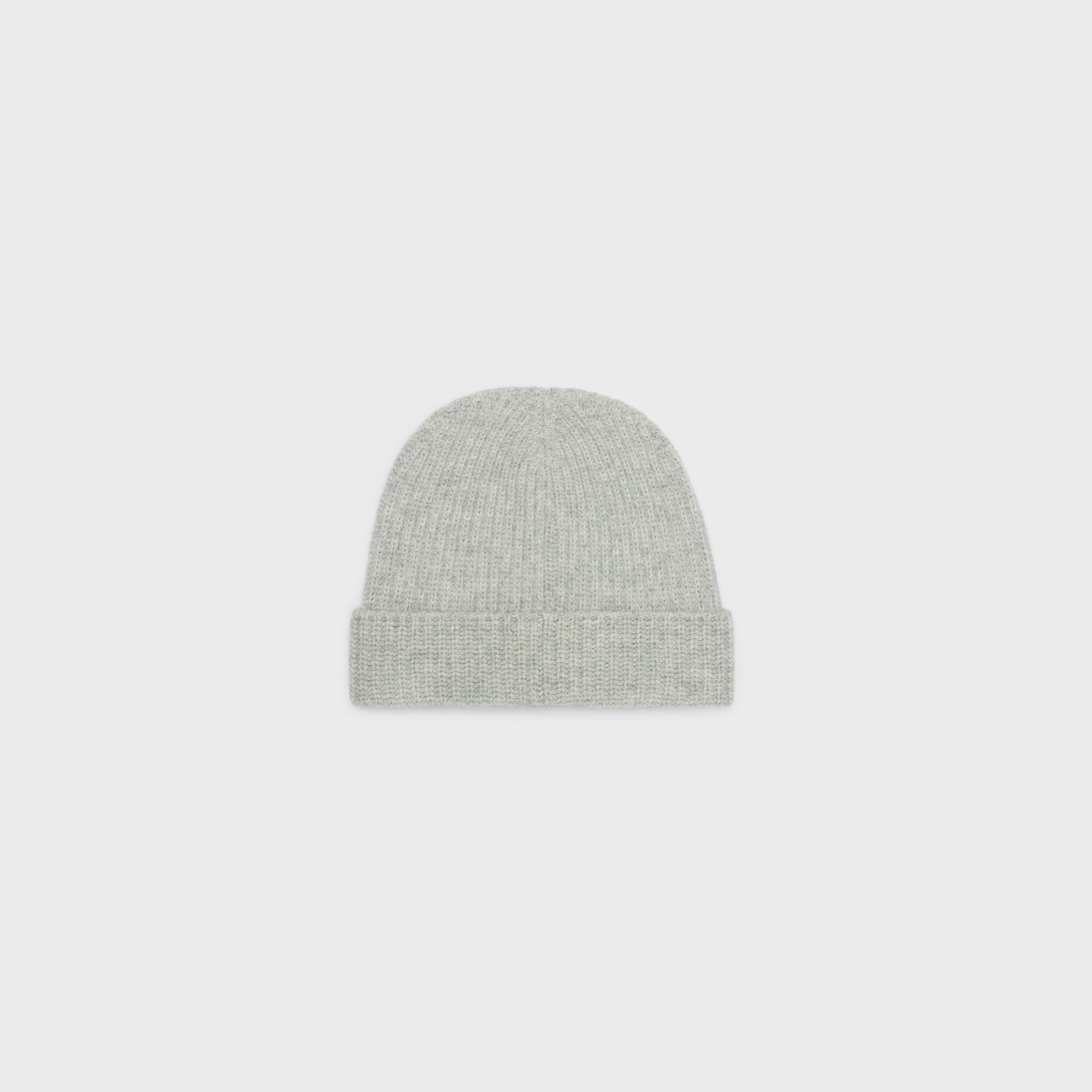 CELINE celine beanie in ribbed wool, celine