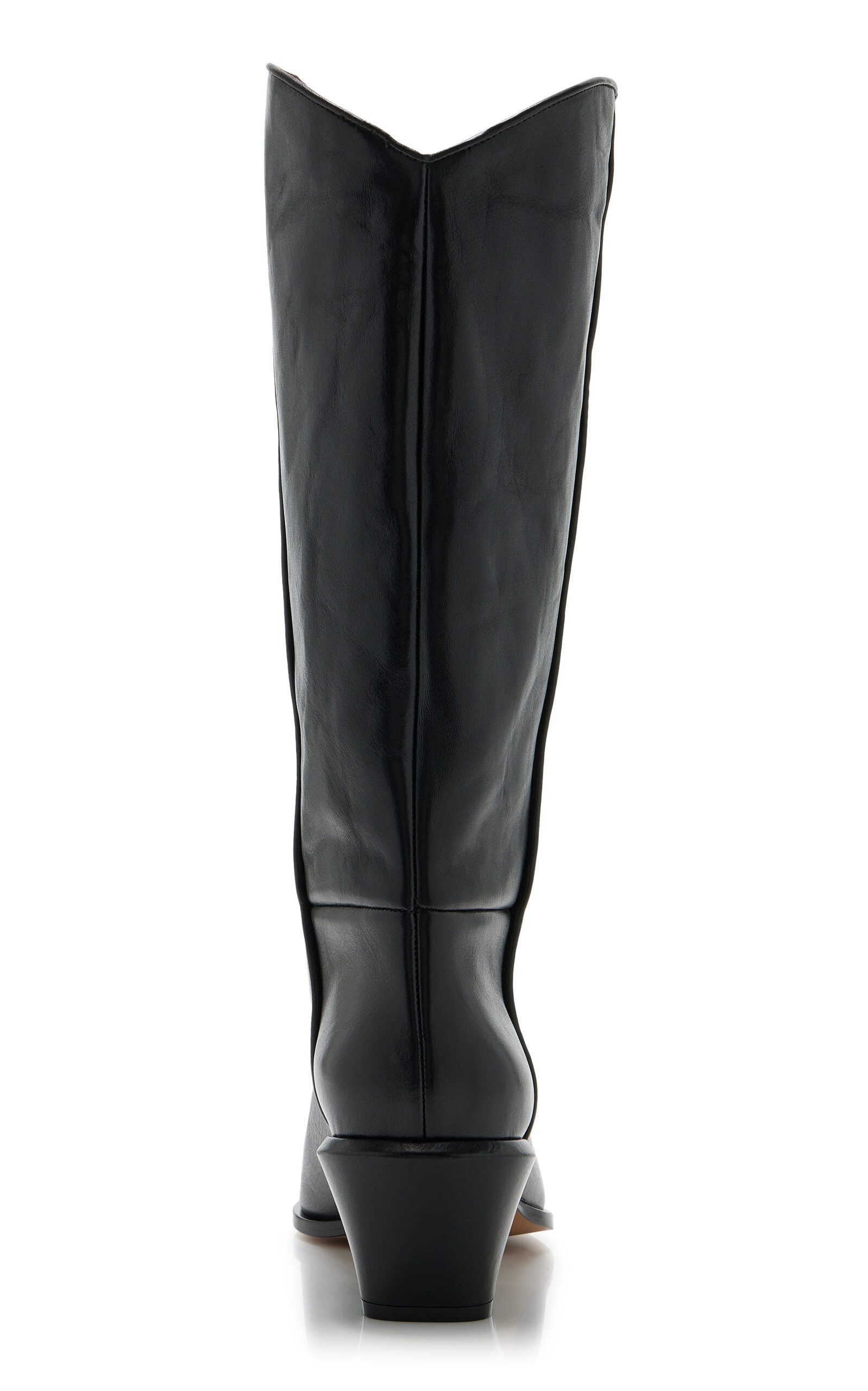 Bettina Leather Western Boots black - 5