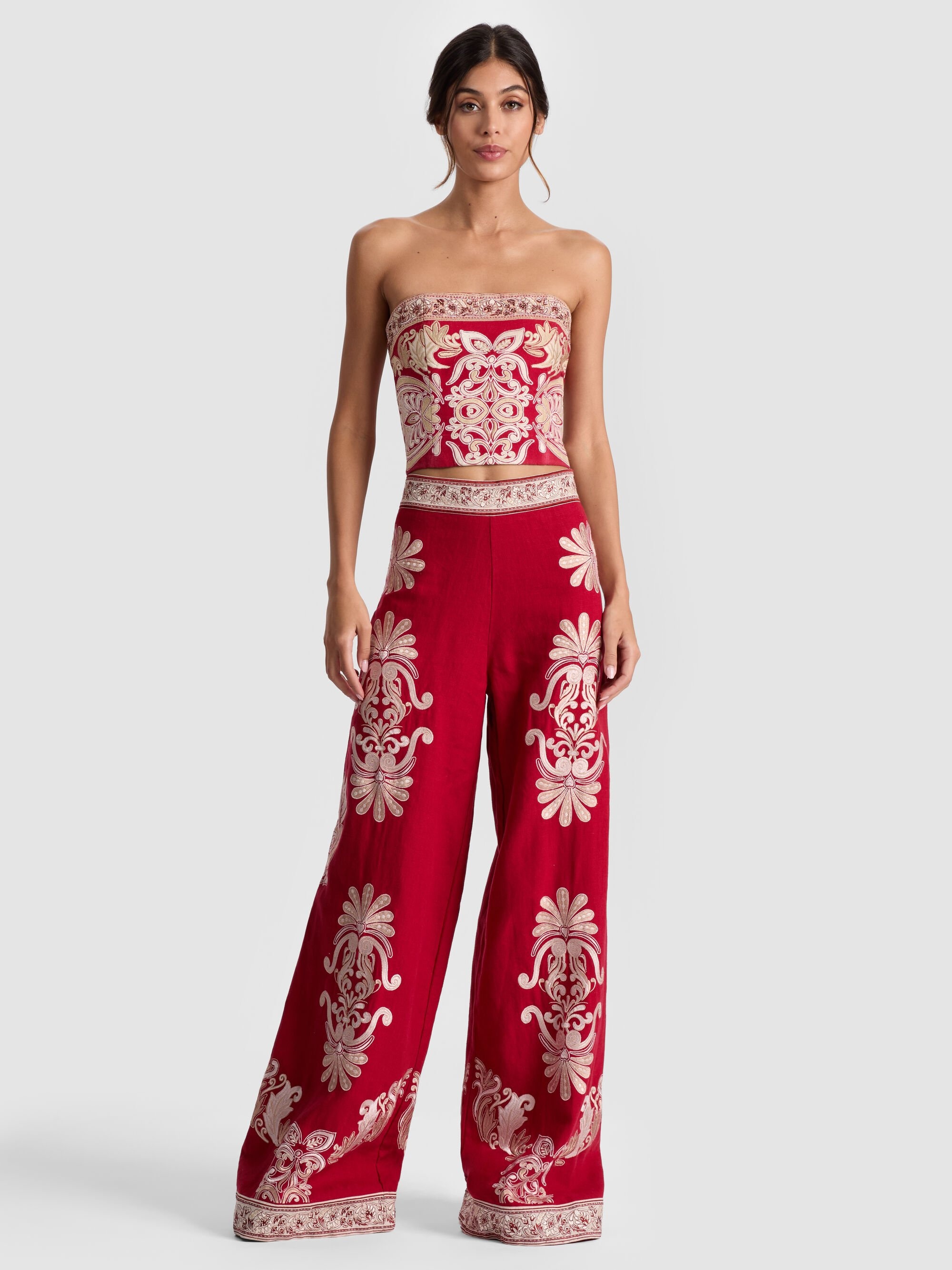 CECE EMBROIDERED TOP - 2