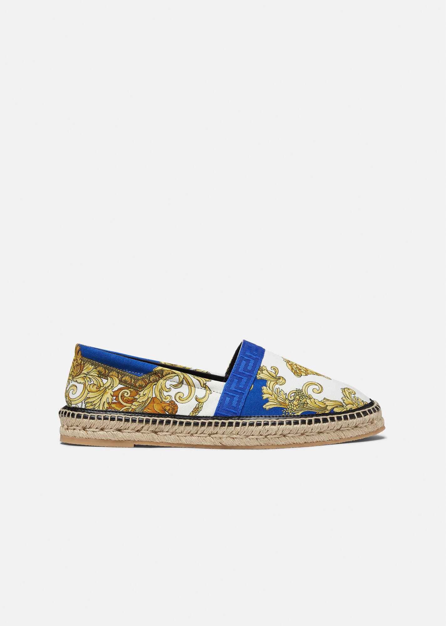 Medusa Renaissance Print Espadrilles - 1