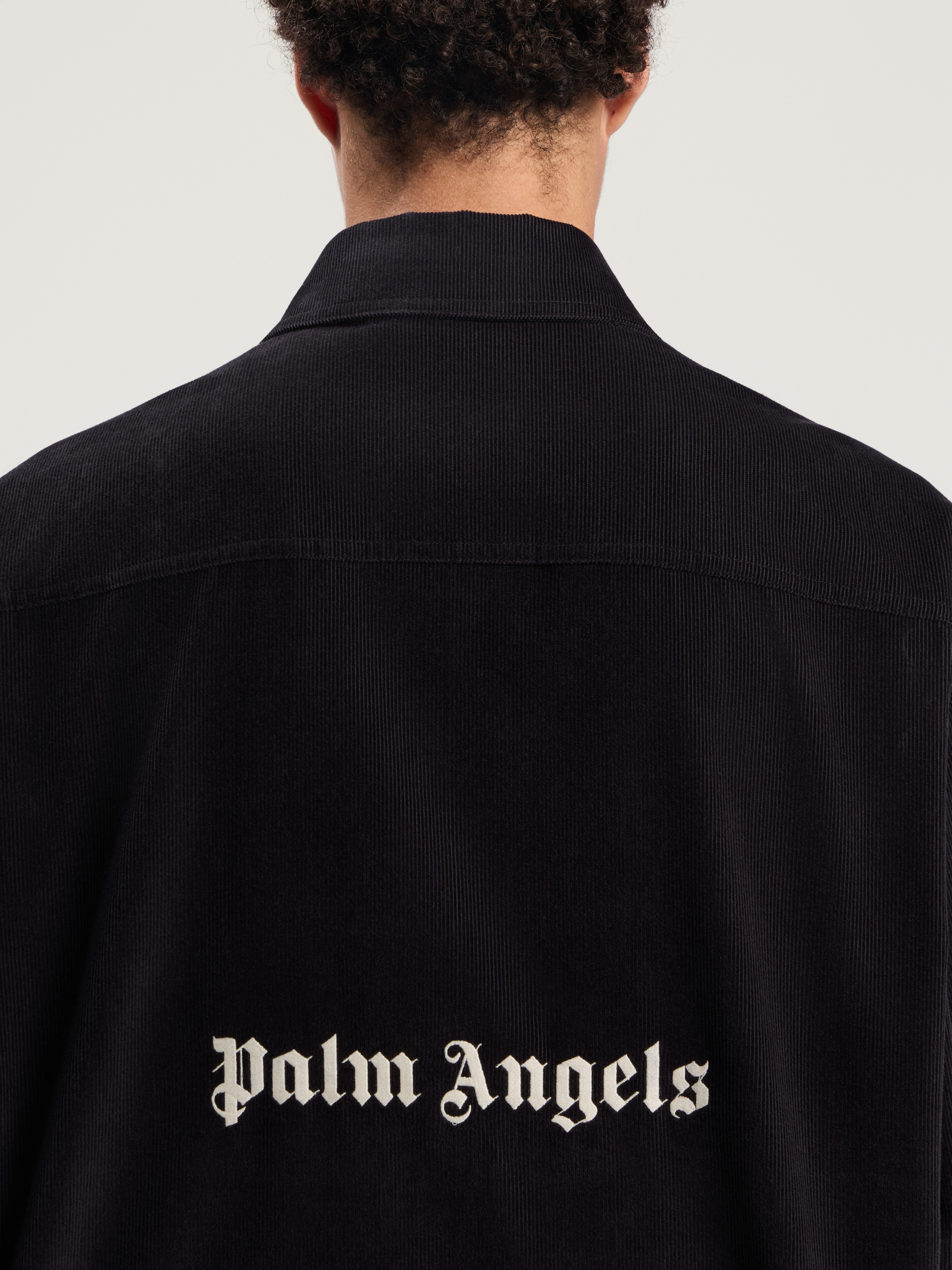 Classic Logo Cord Overshirt - 6