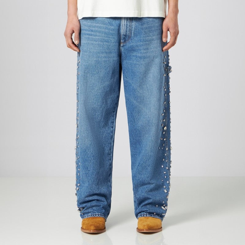 1989 STUDIO - 1989 STUDIO Over denim pants Crystals - 1