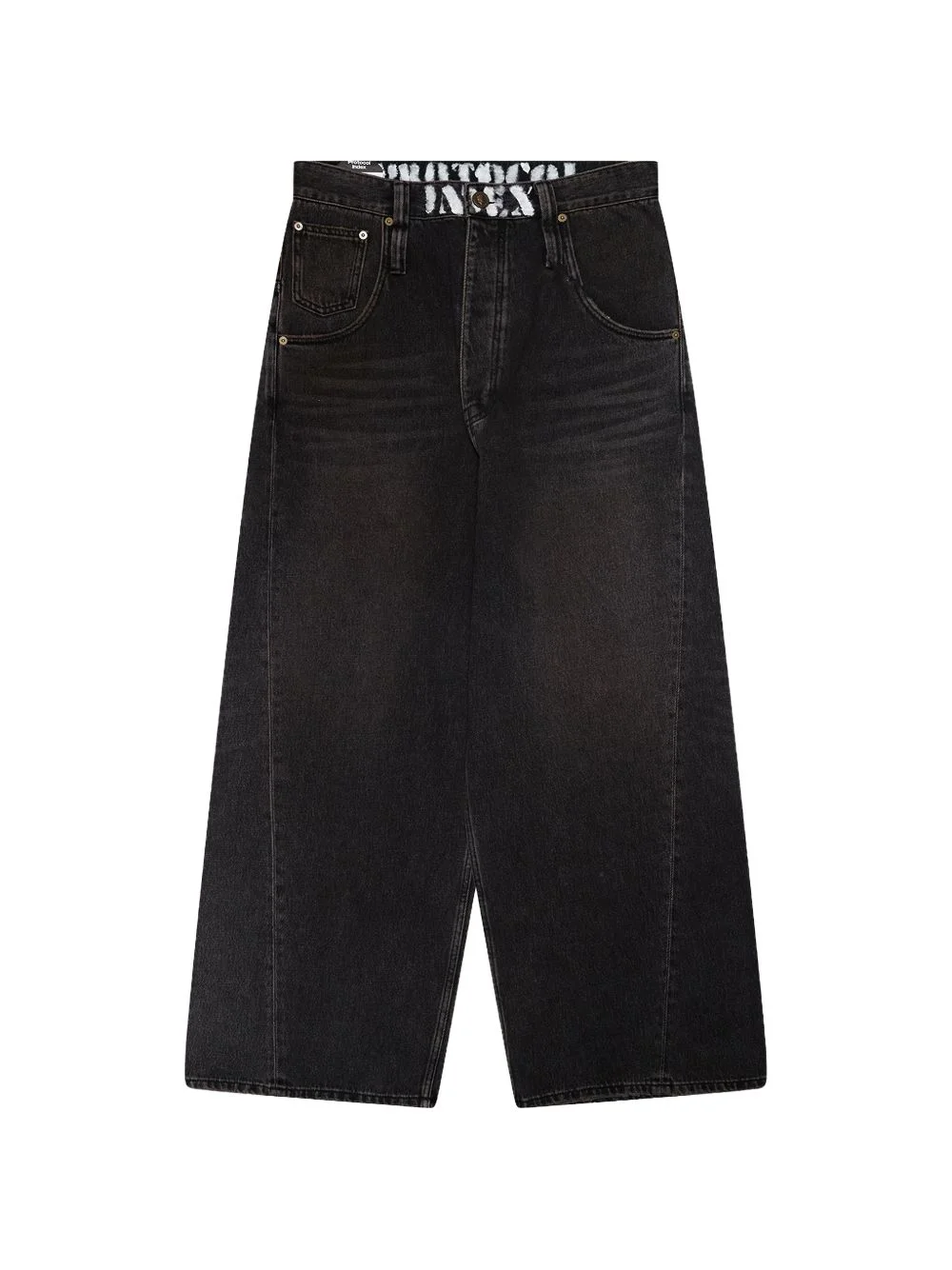 Retro wide-leg jeans - 1