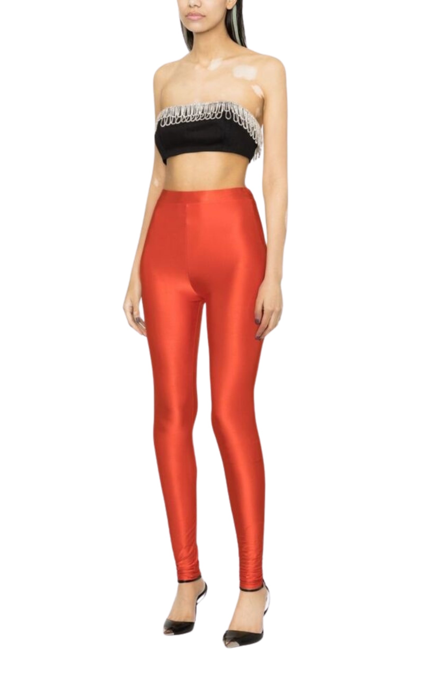 High-waisted Jersey Leggings - 2