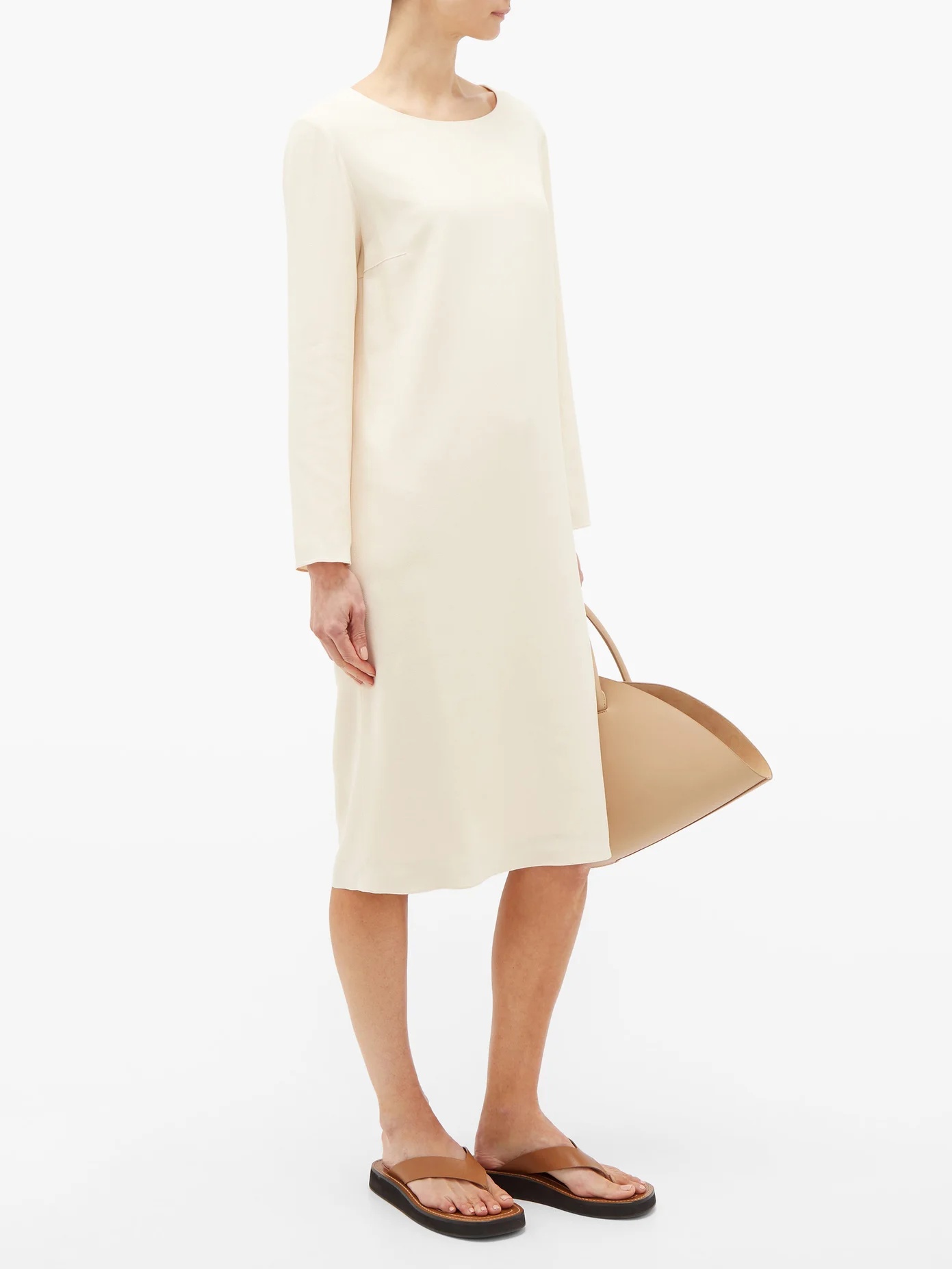 Larina crepe tunic dress - 2