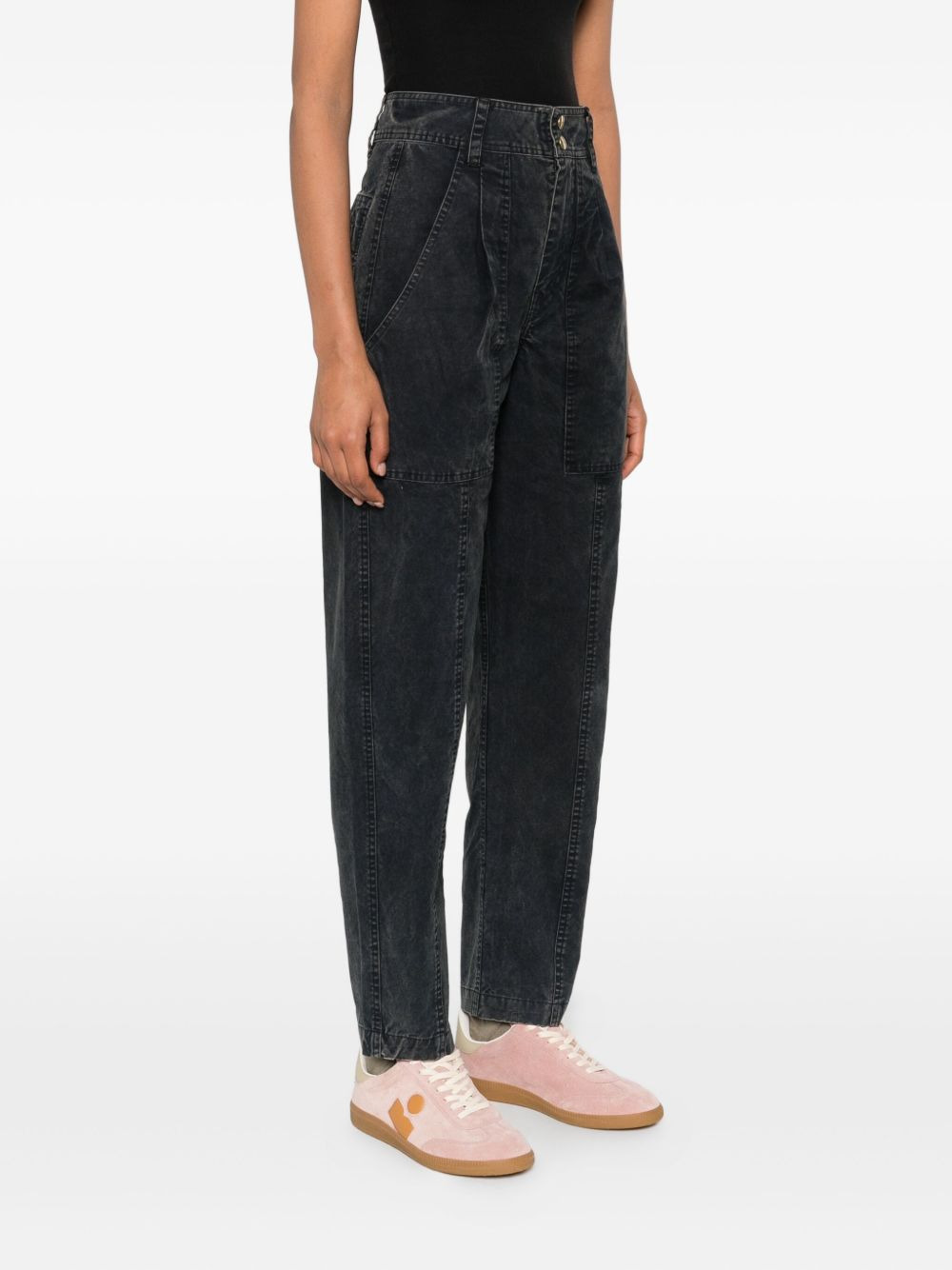 pleated jeans - 3