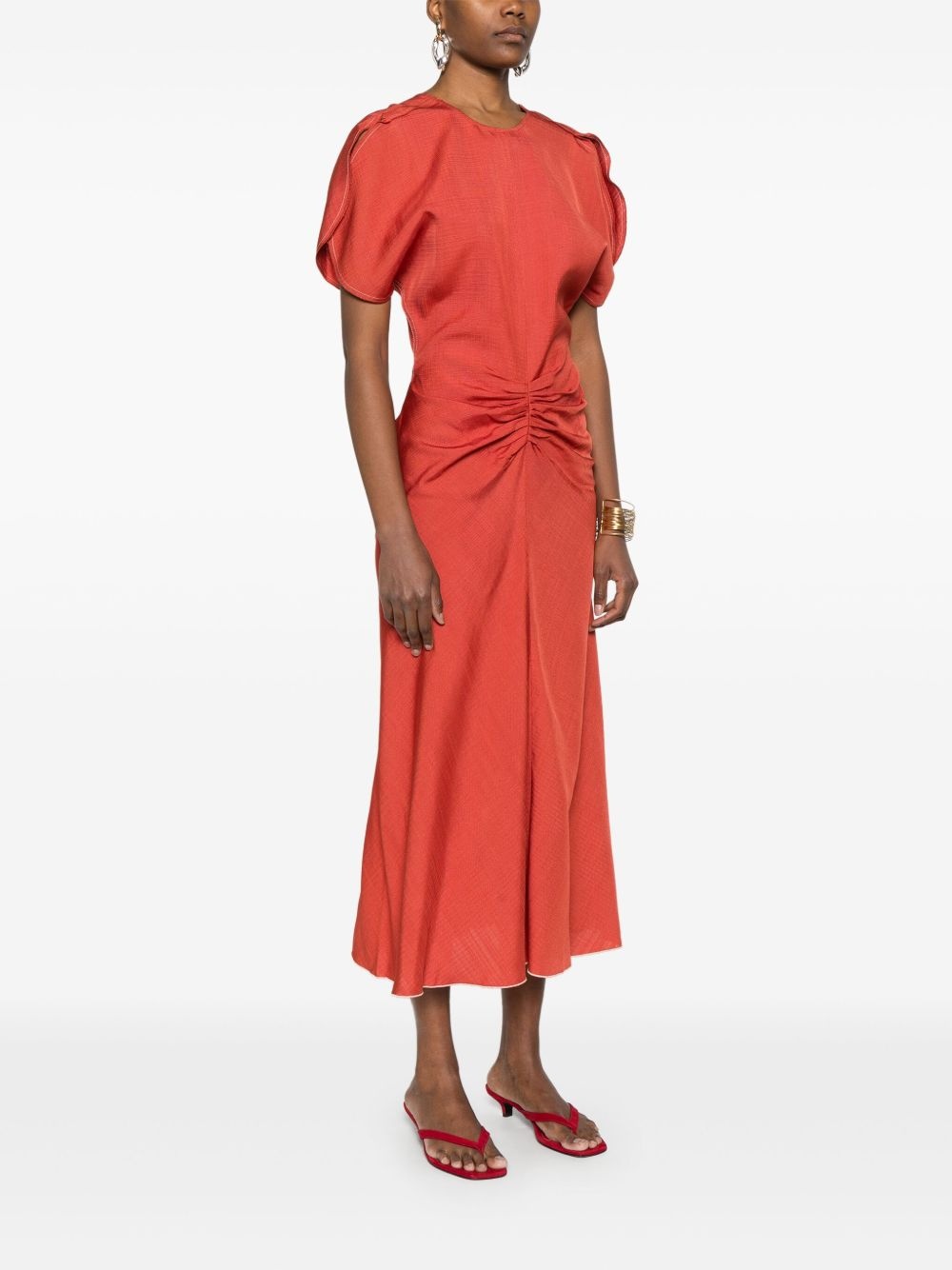 draped dress - 3
